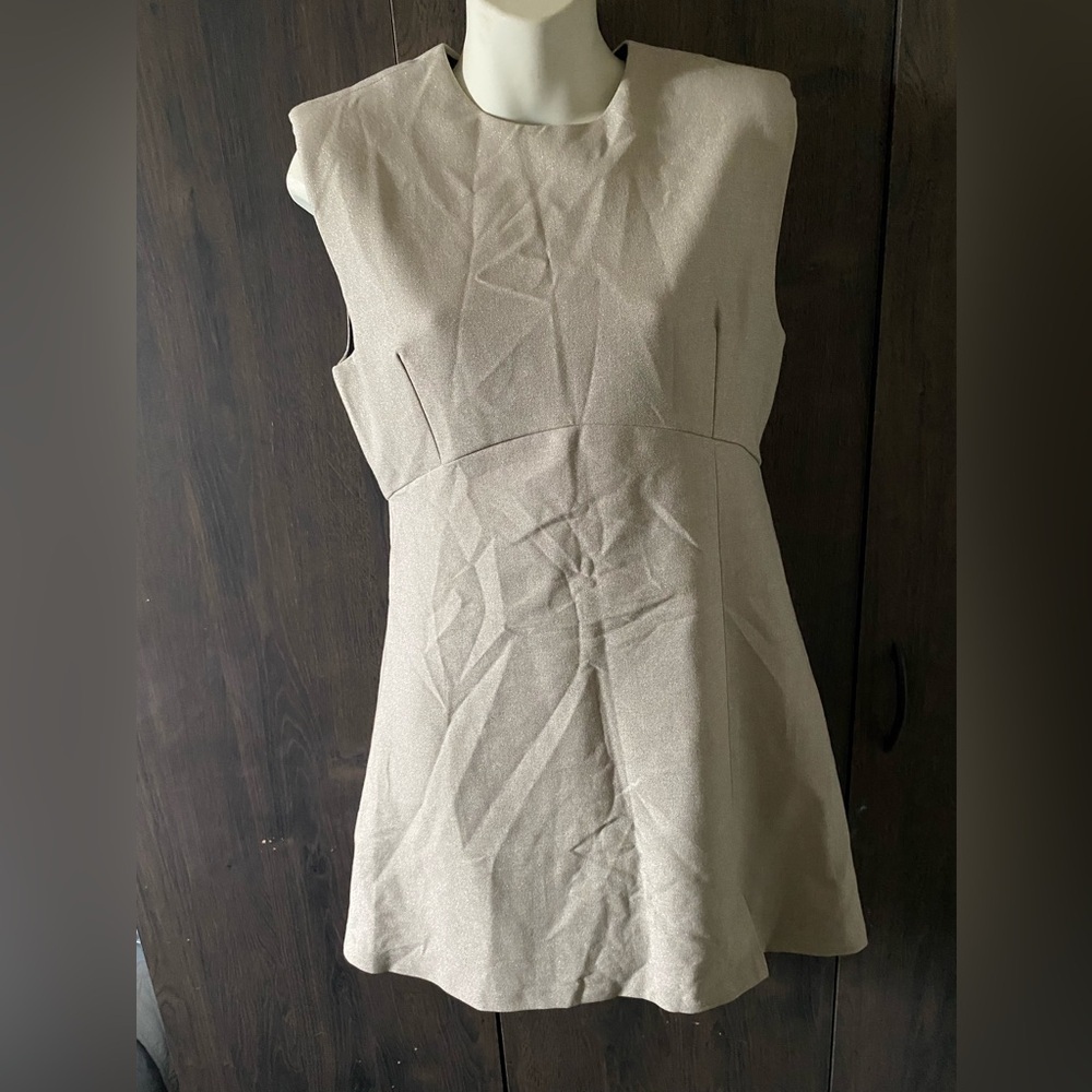 Zara elegant Cream Dress for Women size M